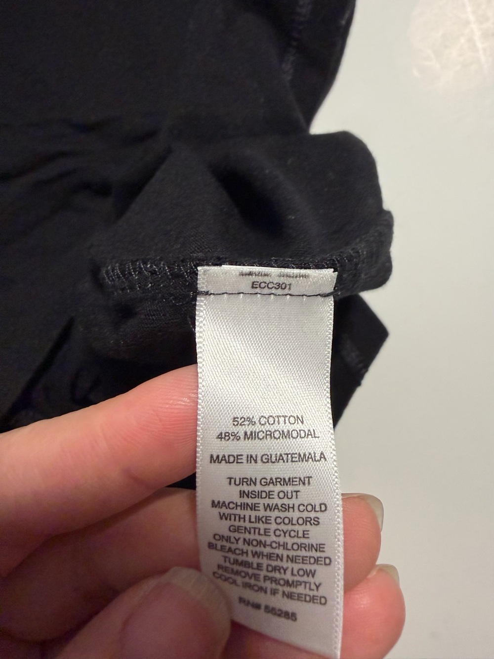 Express “I Always Wear Black” Graphic Fitted T-Shirt XS - Picture 5 of 6